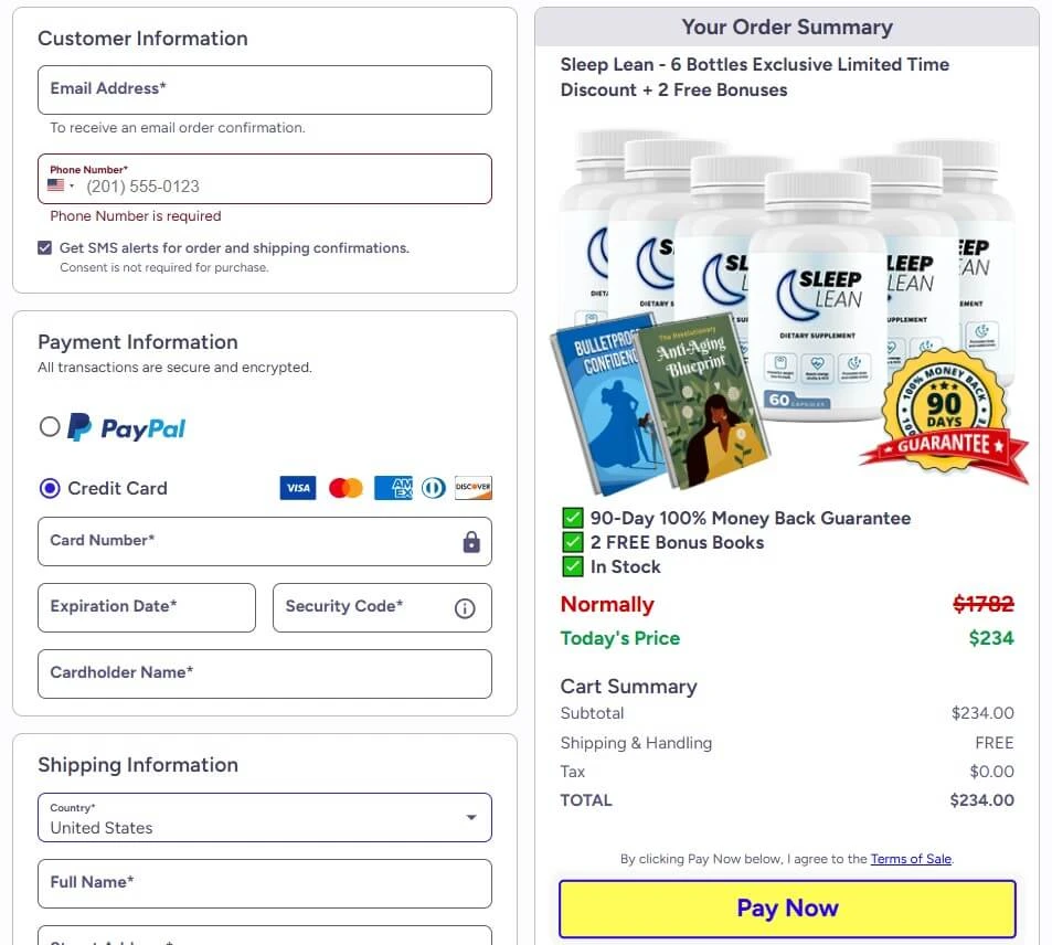 Sleep Lean discount